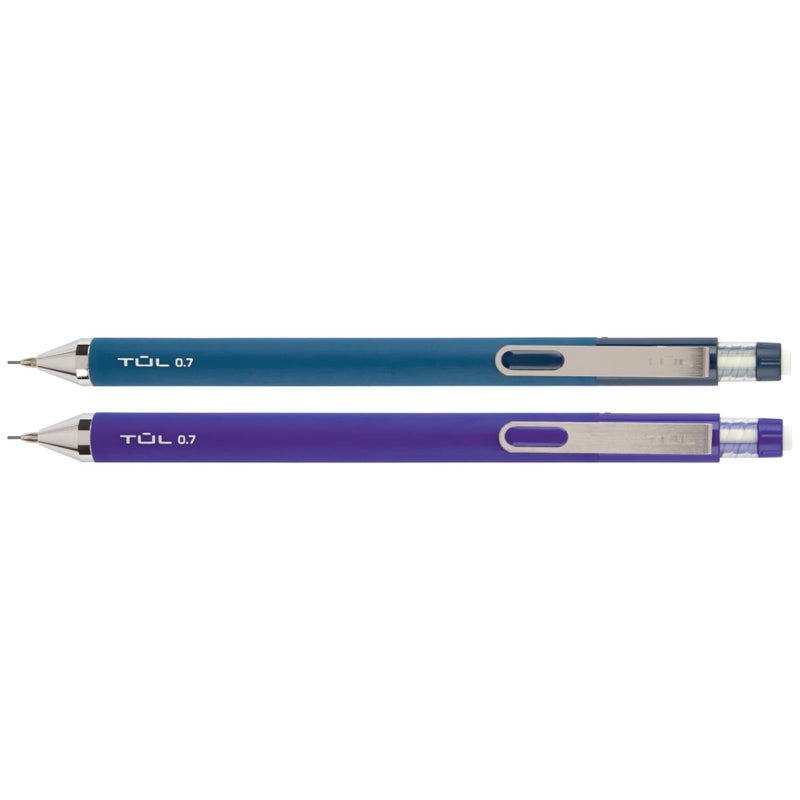 TULÂ® Mechanical Pencils, 0.7 mm, Navy/Royal Blue, Pack of 2 - Image 2